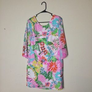 Lilly Pulitzer for Target Dresses - Lilly Pulitzer for Target Nosie Posey Satin Dress Lilly Pulitzer for Target Dresses - Lilly Pulitzer for Target Nosie Posey Satin Dress