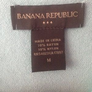 U Shape neck Banana Republic shirt