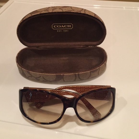 Authentic Coach sunglasses