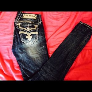 Rock revival skinny jeans size 26
