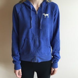 Victoria's Secret Pink Zip Up Hoodie