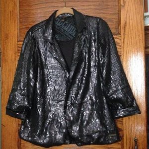 Sequin jacket