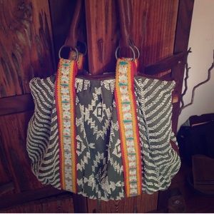 Anthropologie beaded bag