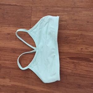 Mint sports bra