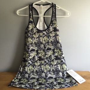 Lululemon Cool Racerback floral tank