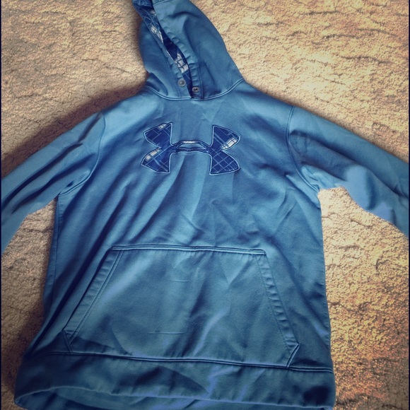 Under Armour blue hoodie