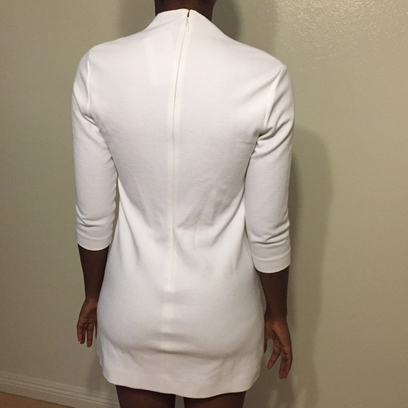 Lilly Pulitzer White with gold buttons shift dress