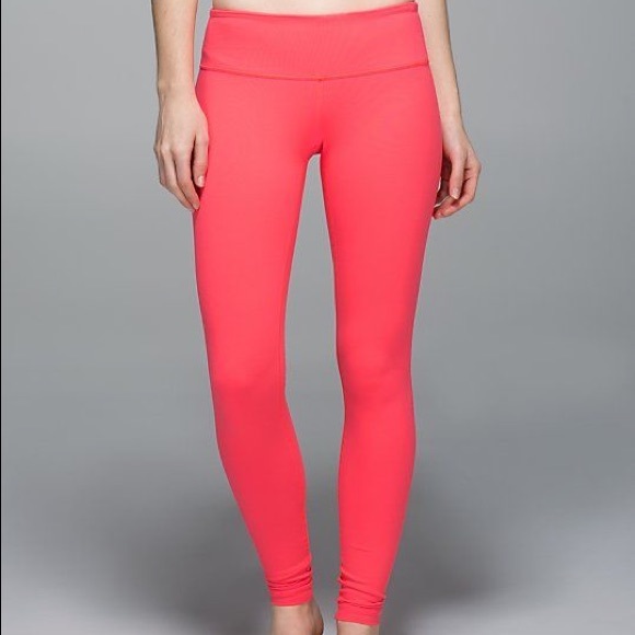 Coral lululemon WU pants - Picture 2 of 3