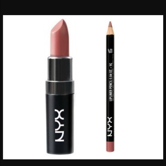 NYX lipstick and lip liner