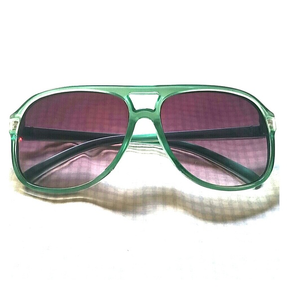 Green sunglasses