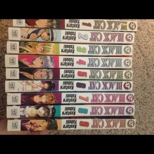Black Cat Manga Lot