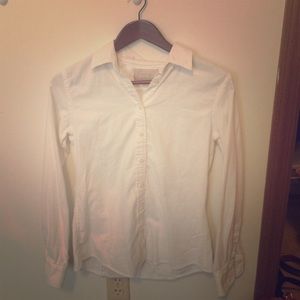 White oxford shirt