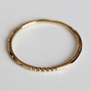 Gold Stacking Ring