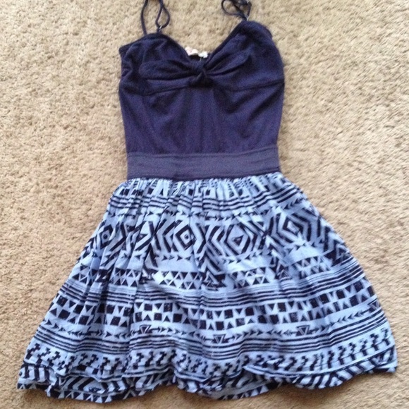 Tribal print dress