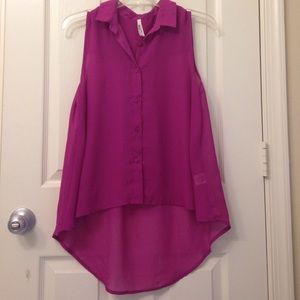 Purple long shirt