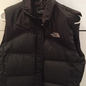 The north face puffer vest