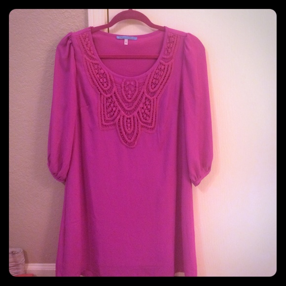 Pink dress!