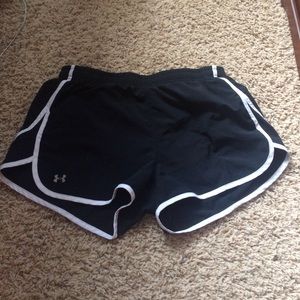 Black under armor shorts