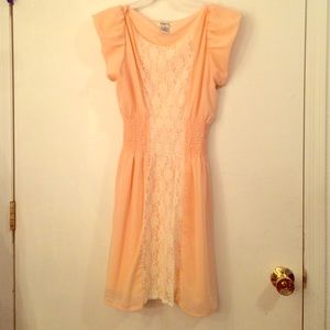 Light Pink & Lace Dress! Adorable!!! Size M