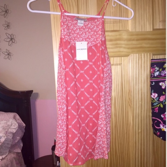 New!- Lucky Brand coral top