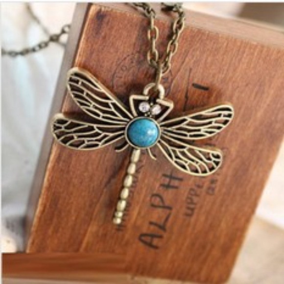 Dragonfly necklace