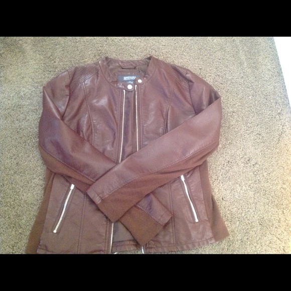 Kenneth Cole Reaction faux leather jacket