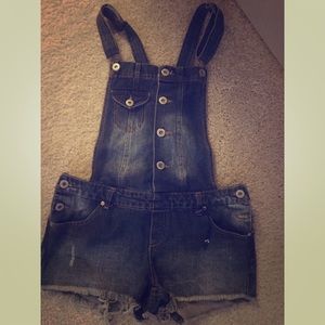 Shorts Jeans Jump Suit
