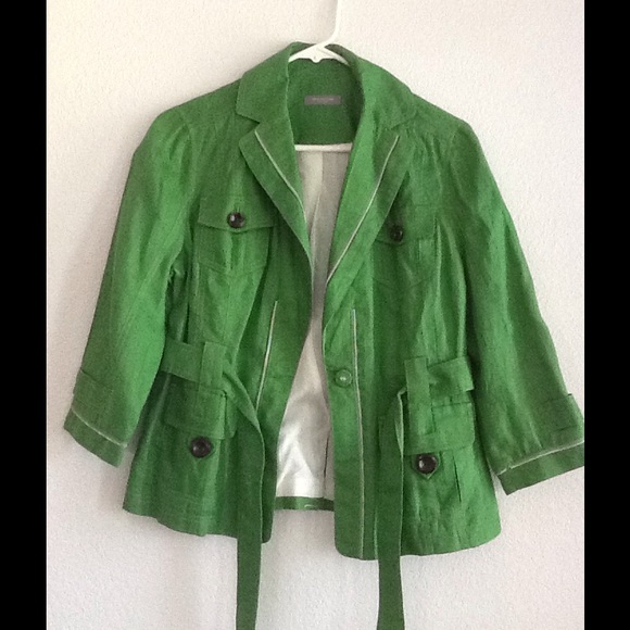 Ann Taylor Green Blazer