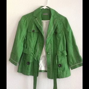 Ann Taylor Green Blazer