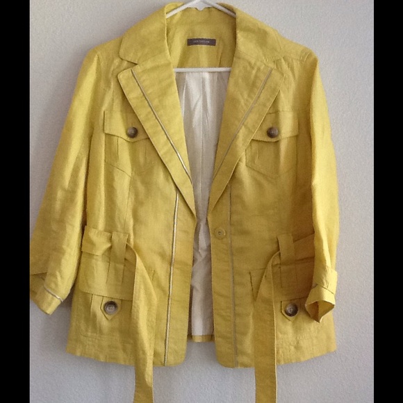 Ann Taylor Yellow Blazer