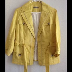 Ann Taylor Yellow Blazer