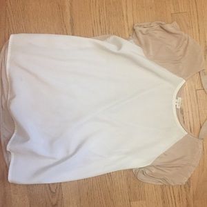 Two tone J Crew top *discounted shipping*