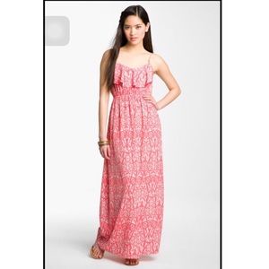 Soprano "Milla" Ruffle Maxi Dress