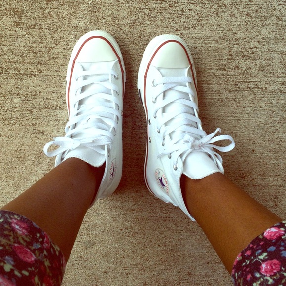 White Converse
