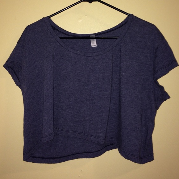 American apparel crop top.