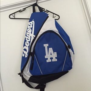 LA Dodgers Slingback backpack and PINK tee bundle