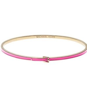 Michael Kors thin pink bracelet