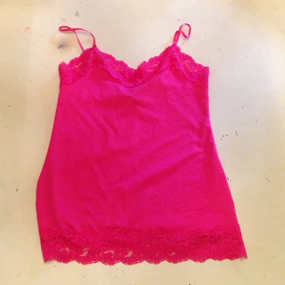 White House Black Market Pink Cami