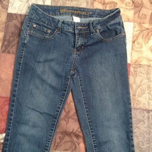 Dark Wash Blue Asphalt Jeans