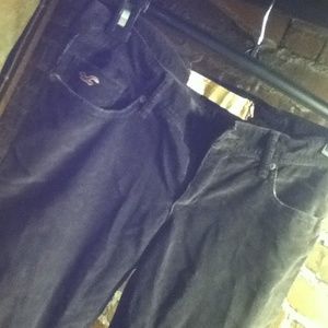 Hollister brown super soft pants size 7