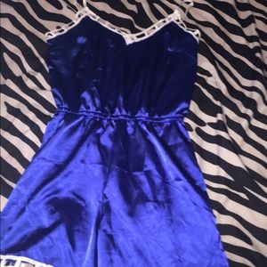 Royal Blue Romper