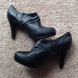 Black booties