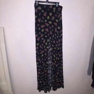 Brandy Melville slit maxi skirt