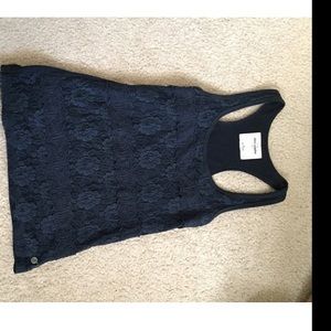 Abercrombie lace tank top