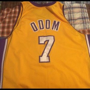 Authentic 3XL Lakers Lamar Odom Jersey