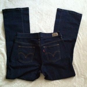 Levi's boot cut jeans