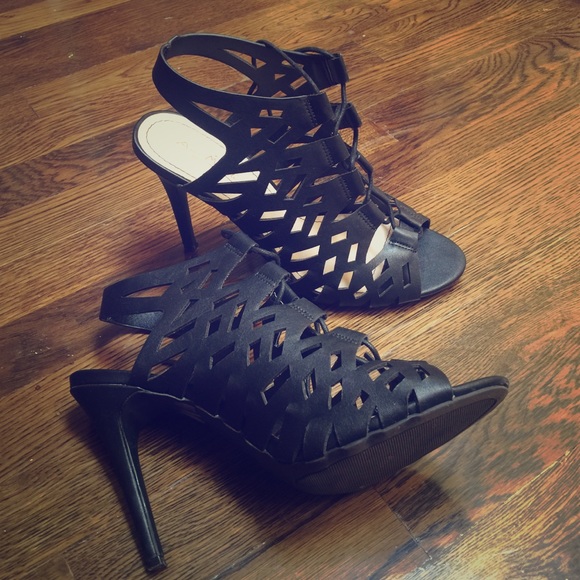 Black high heels