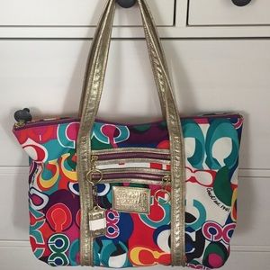 COACH Poppy tote