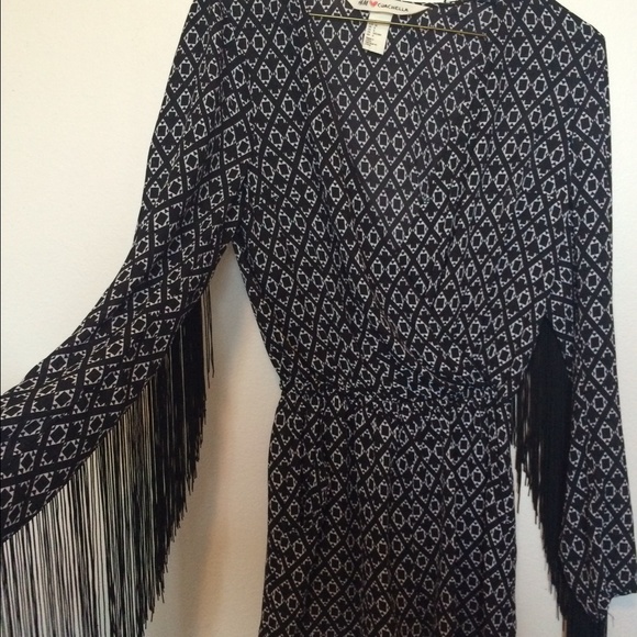 H&M Coachella Fringe Jumper