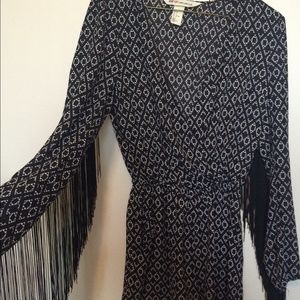 H&M Coachella Fringe Jumper